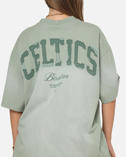 Mitchell & Ness Boston Celtics Big Oversized Logo T-Shirt Orchid Tint
