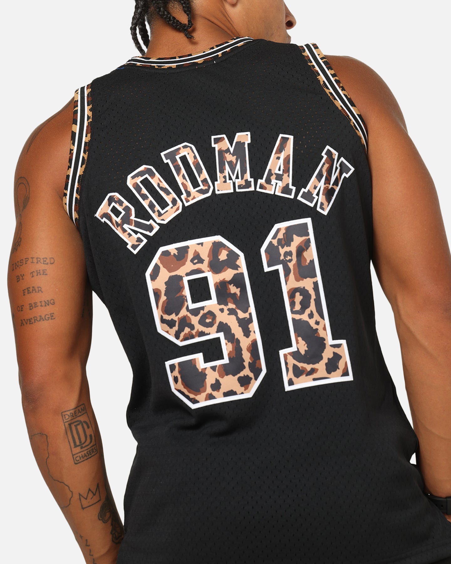 Mitchell & Ness Chicago Bulls Dennis Rodman 'Leopard' Swing Jersey