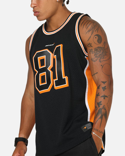 Mitchell & Ness X Mclaren Oscar Piastri Swing Jersey Black/Papaya