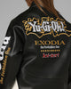 Loiter X Yu-Gi-Oh! Exodia Biker Jacket Black/Off White