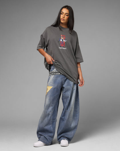 Loiter X Yu-Gi-Oh! Yugi T-Shirt Vintage Black