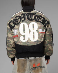 Loiter Enroute Racing Jacket Camo/Black