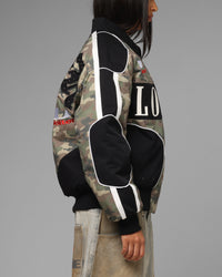 Loiter Enroute Racing Jacket Camo/Black