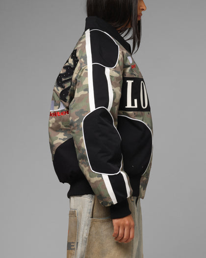 Loiter Enroute Racing Jacket Camo/Black