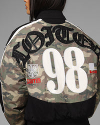 Loiter Enroute Racing Jacket Camo/Black