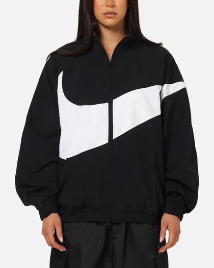 Nike Women's Sportswear Logo Oversized Track Jacket Black/Black
