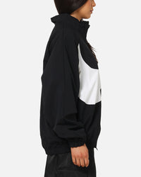 Nike Women's Sportswear Logo Oversized Track Jacket Black/Black/White