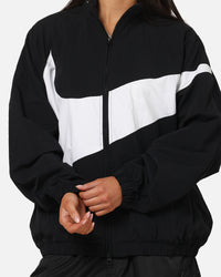 Nike Women's Sportswear Logo Oversized Track Jacket Black/Black/White