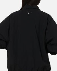 Nike Women's Sportswear Logo Oversized Track Jacket Black/Black/White
