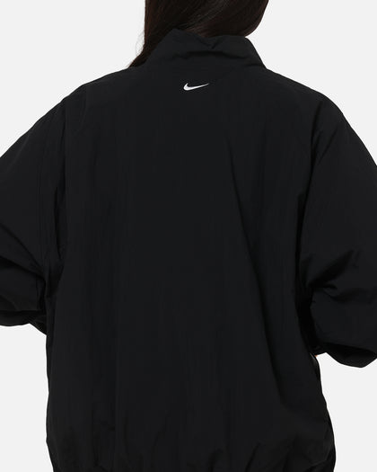 Nike Women's Sportswear Logo Oversized Track Jacket Black/Black/White