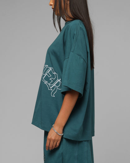 Loiter Destruct T-Shirt Teal