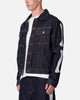 MNML Raw Skeleton Trucker Jacket Rinse Indigo
