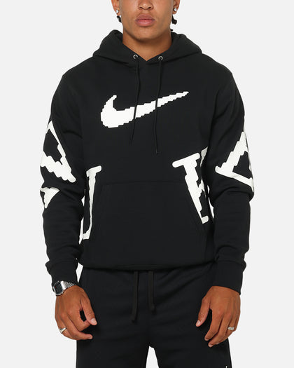 Nike Sportswear Club Fleece Hoodie Black/White