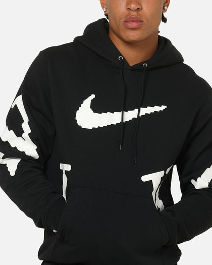Nike Sportswear Club Fleece Hoodie Black/White