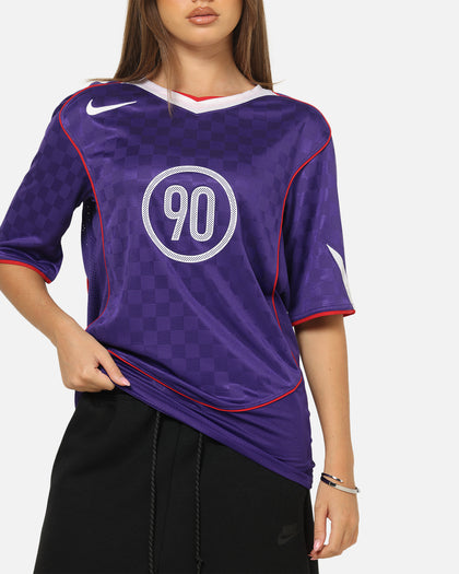 Nike Total 90 Soccer T-Shirt Playful Court Purple/White