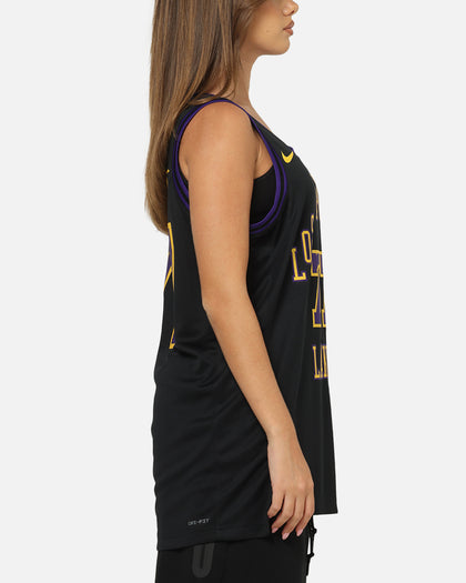 Nike Los Angeles Lakers Luka Doncic #77 City Edition Dri-FIT NBA Swingman Jersey Black