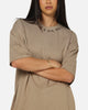 Nike Sportswear Collar Print T-Shirt Khaki