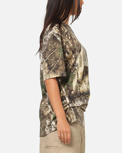 Jordan Brooklyn Real Tree All Over Print Crewneck T-Shirt Sail/Sail