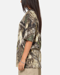 Jordan Brooklyn Real Tree All Over Print Crewneck T-Shirt Sail/Sail