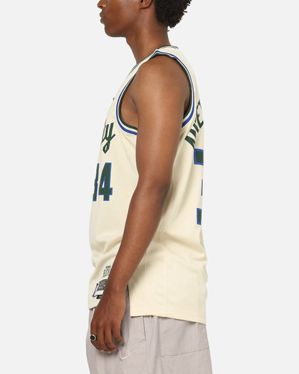 Nike Giannis Antetokounmpo Milwaukee Bucks #34 City Edition 2025/26 NBA Swingman Jersey Flat Opal/Green