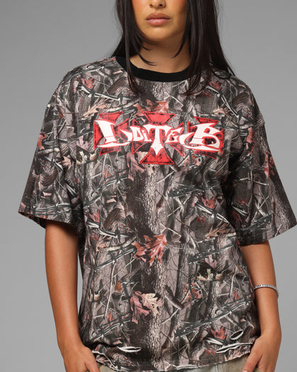 Loiter Holy Fire Premium T-Shirt Real Tree Camo