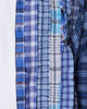 MNML Tuxedo Vintage Flannel Shirt Blue/Multi