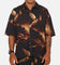Saint Morta Rapture Button Up Shirt Black/Orange