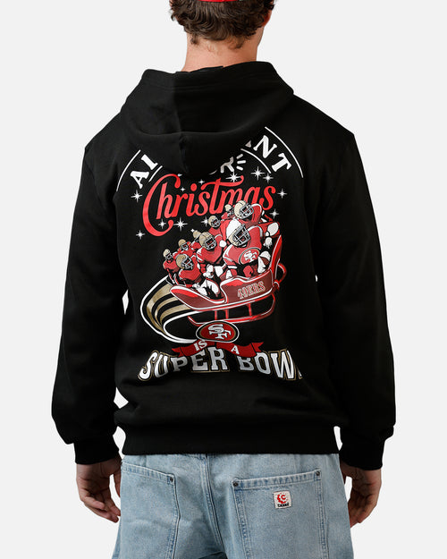 New Era San Francisco 49ers All I Want For Christmas Hoodie Black