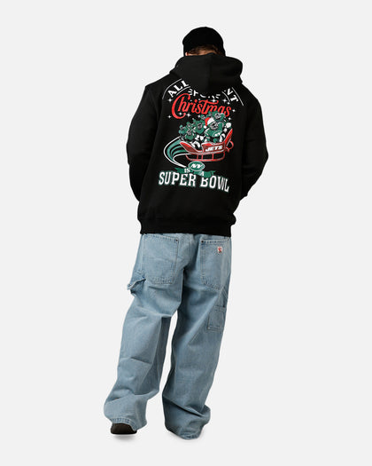 New Era New York Jets All I Want For Christmas Hoodie Black