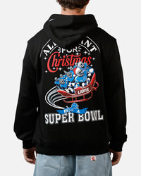 New Era Detroit Lions All I Want For Christmas Hoodie Black
