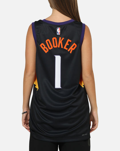 Nike Devin Booker Phoenix Suns #1 City Edition Dri-FIT NBA Swingman Jersey Black