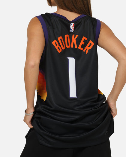 Nike Devin Booker Phoenix Suns #1 City Edition Dri-FIT NBA Swingman Jersey Black