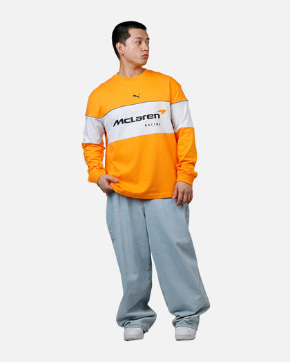 Puma X Mclaren Long Sleeve T-Shirt Papaya
