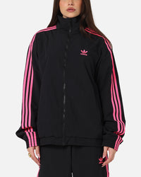 Adidas Firebird Track Jacket Black/Lucid Pink