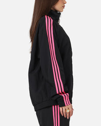 Adidas Firebird Track Jacket Black/Lucid Pink
