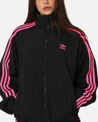 Adidas Firebird Track Jacket Black/Lucid Pink