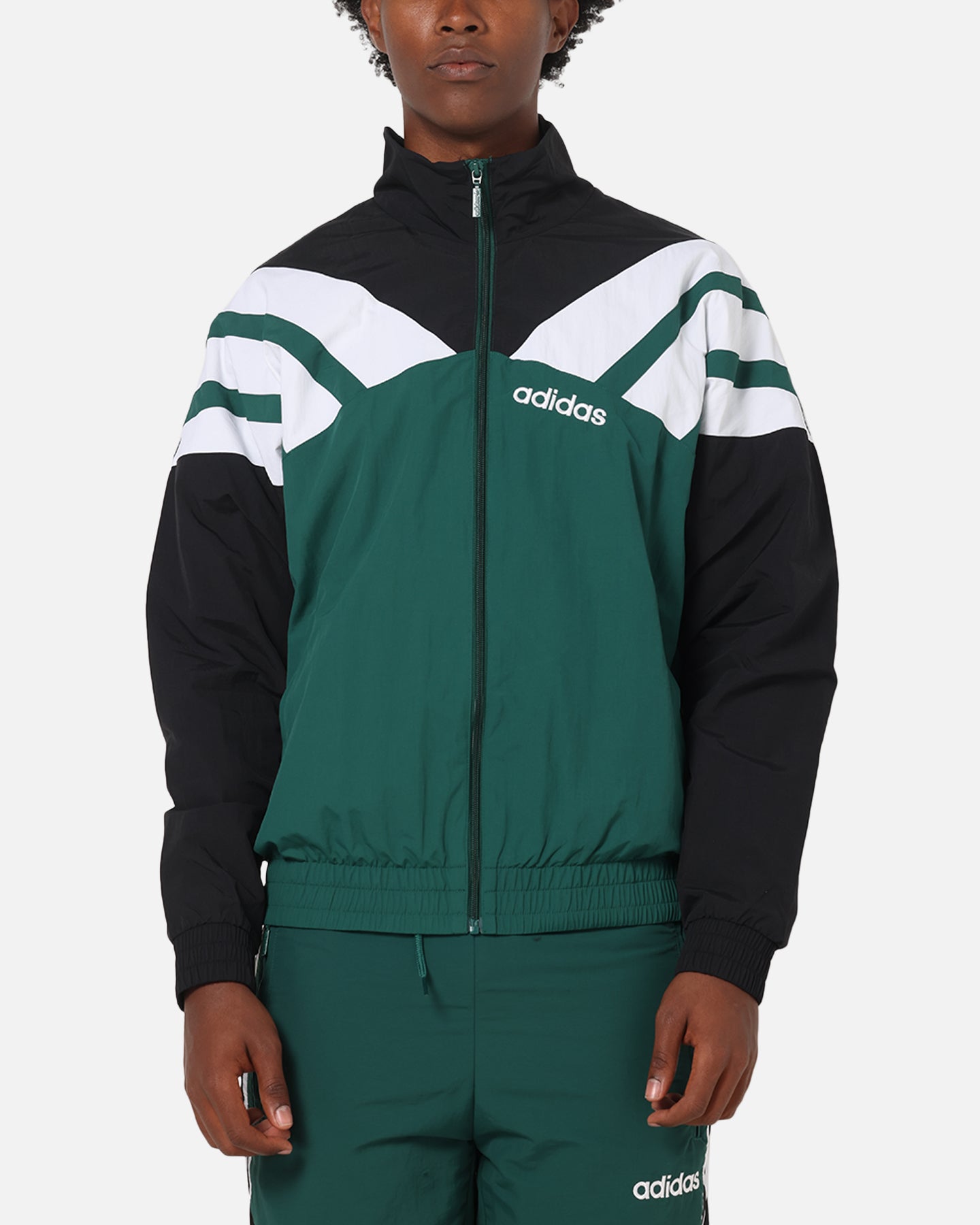 Adidas Track Jacket Green/Black | Culture Kings