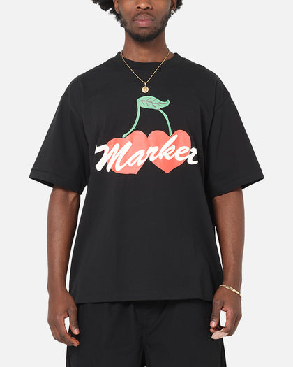 Market Double Cherries T-Shirt Black