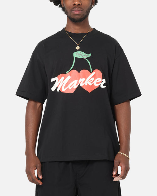 Market Double Cherries T-Shirt Black