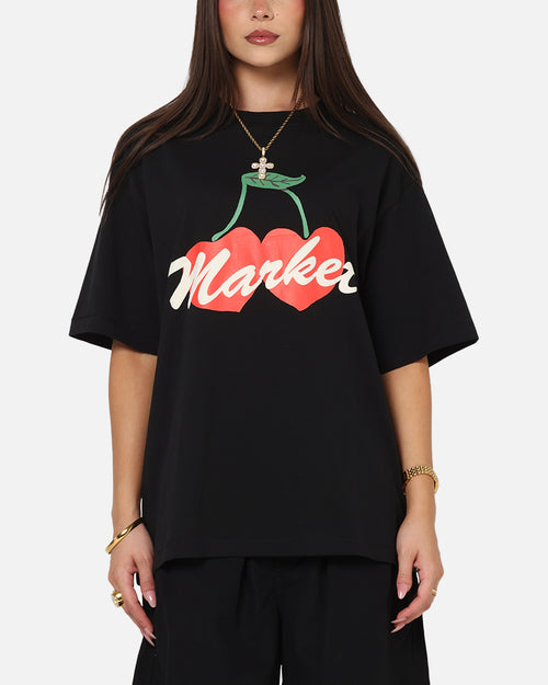 Market Double Cherries T-Shirt Black