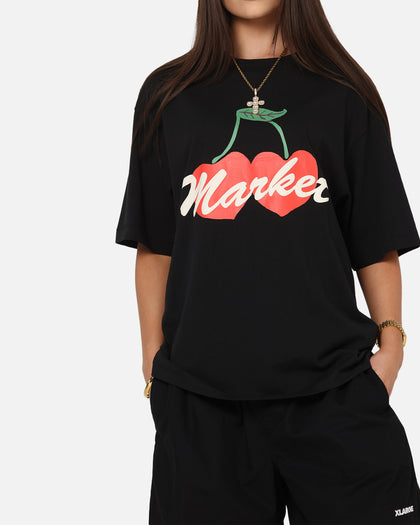 Market Double Cherries T-Shirt Black