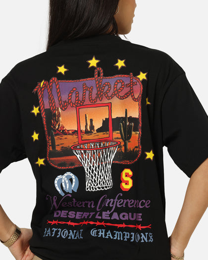 Market Desert League T-Shirt Pirate Black
