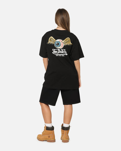 Von Dutch Flying Eyeball T-Shirt Black