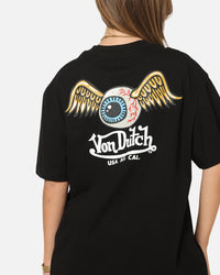 Von Dutch Flying Eyeball T-Shirt Black
