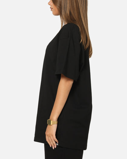 Von Dutch Distressed Embroidered Patch T-Shirt Black