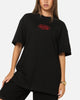 Von Dutch Distressed Embroidered Patch T-Shirt Black