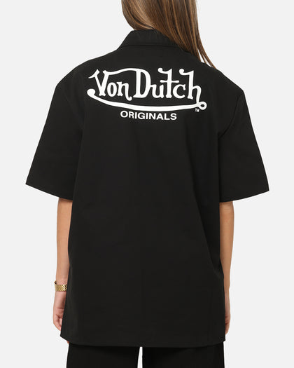 Von Dutch Button Up Shirt Black