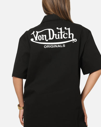 Von Dutch Button Up Shirt Black