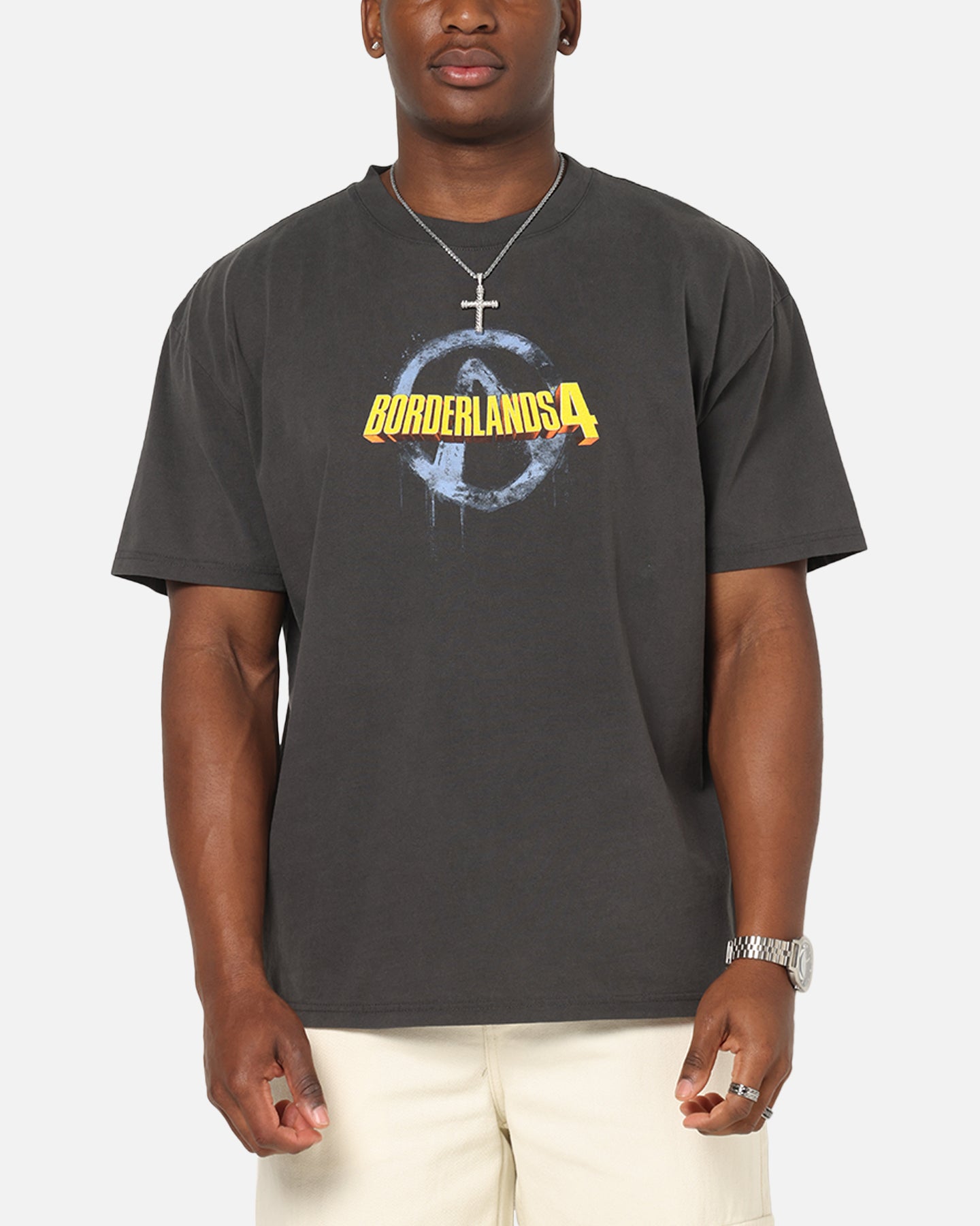 73Studio X Borderlands 4 T-Shirt Black Wash | Culture Kings