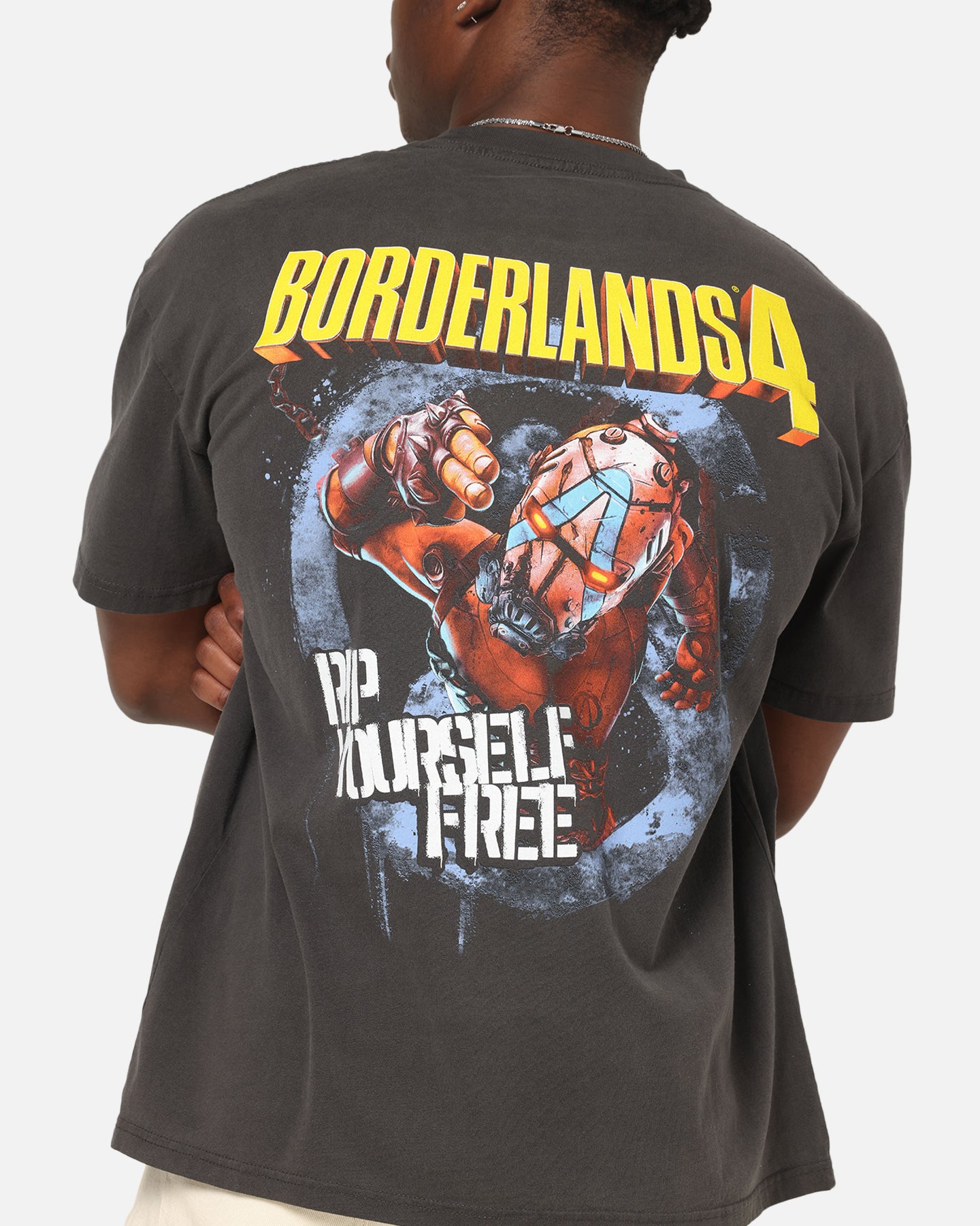 73Studio X Borderlands 4 T-Shirt Black Wash | Culture Kings